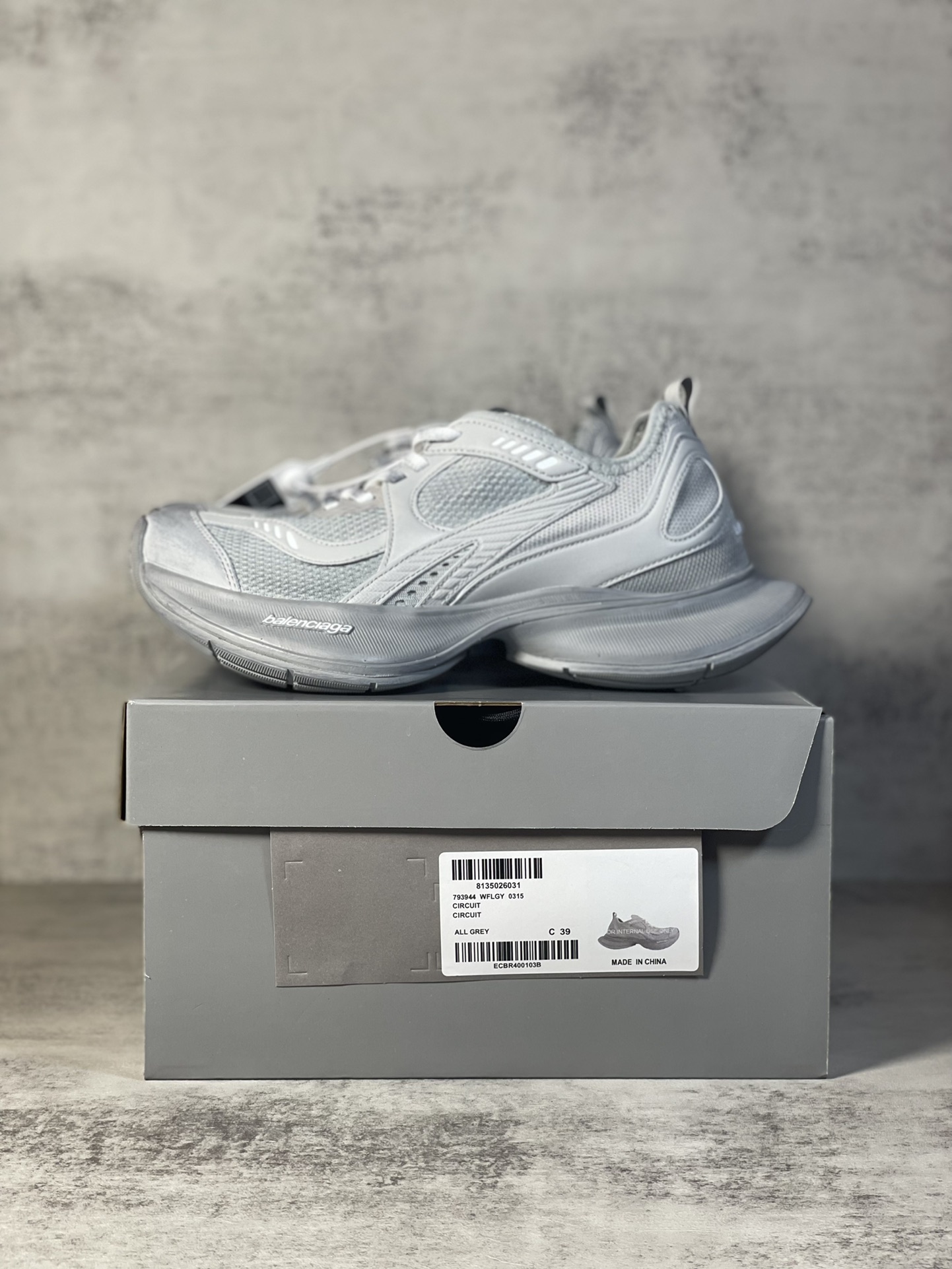 Balenciaga Running Shoes Mesh Breathable M-l
