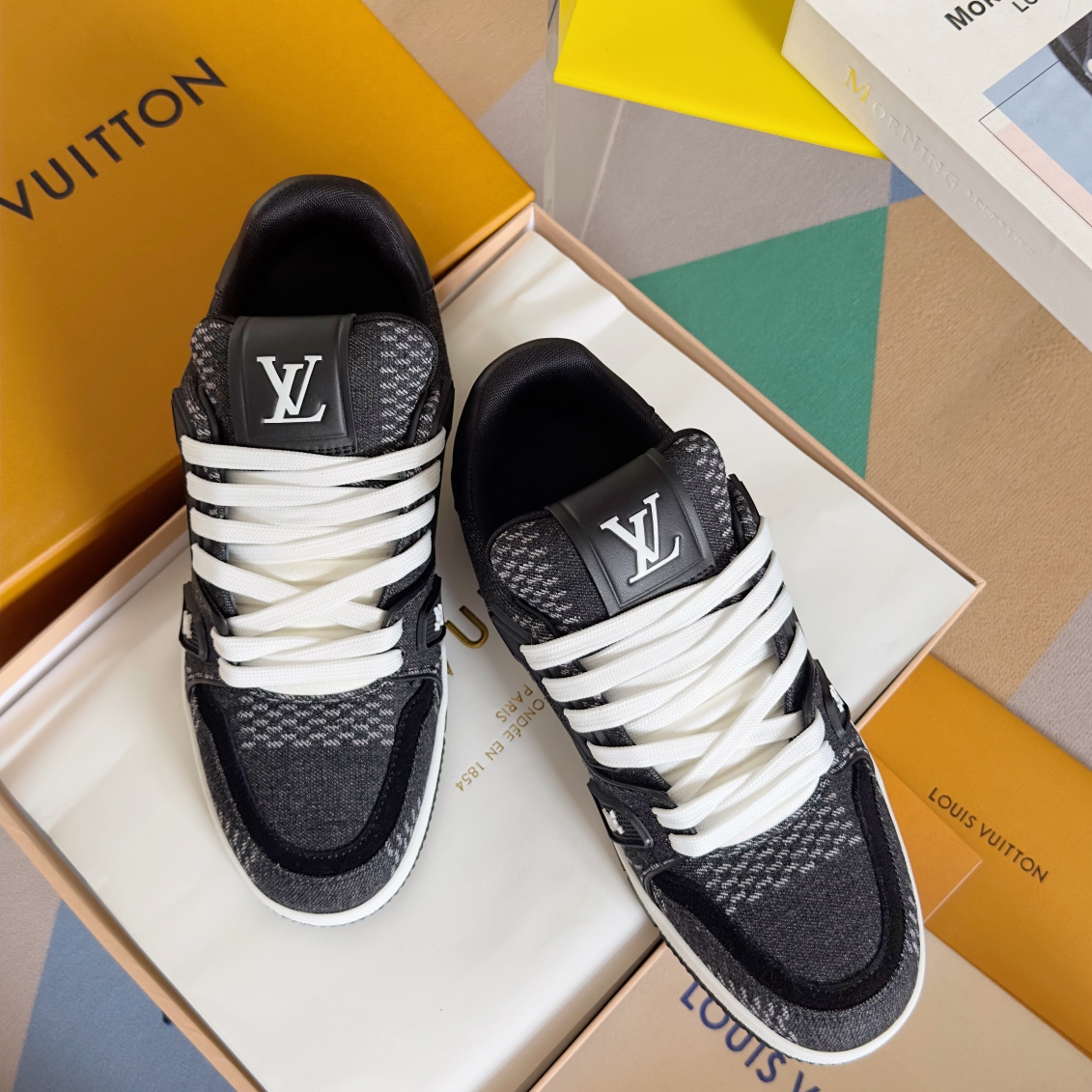 Louis Vuitton Male Board Shoes Breathable M-l-s
