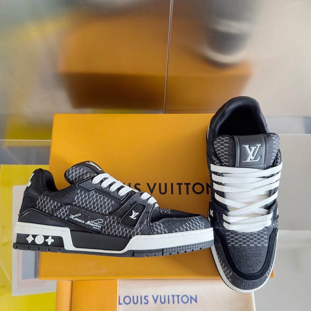 Louis Vuitton Male Board Shoes Breathable M-l-s
