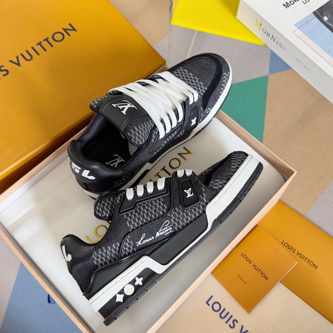 Louis Vuitton Male Board Shoes Breathable M-l-s