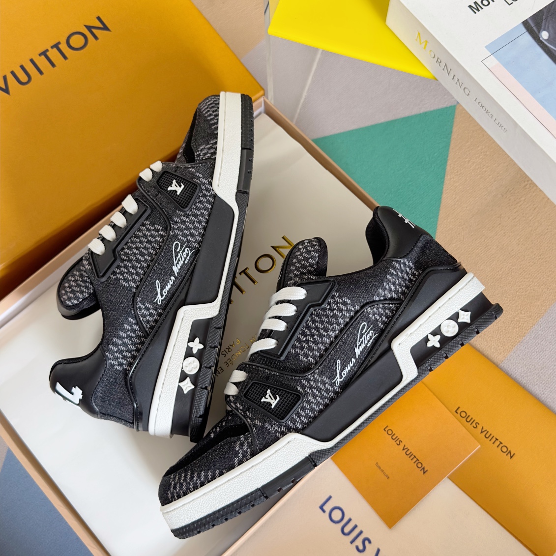 Louis Vuitton Male Board Shoes Breathable M-l-s
