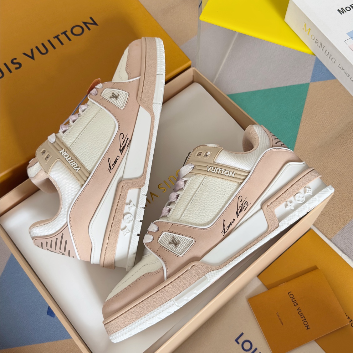 Louis Vuitton Male Board Shoes Breathable M-l-s