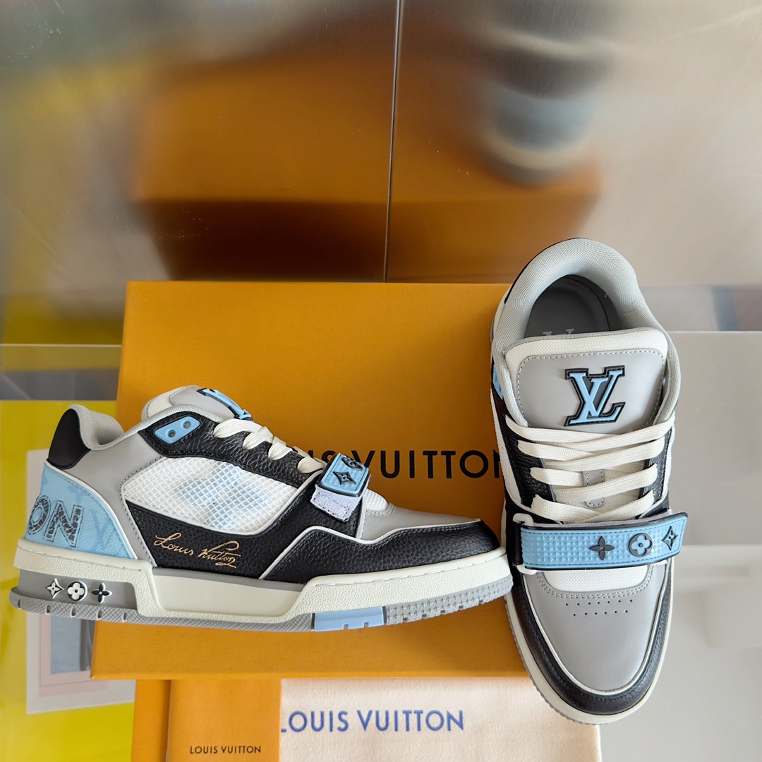Louis Vuitton Male Board Shoes Breathable M-l-s
