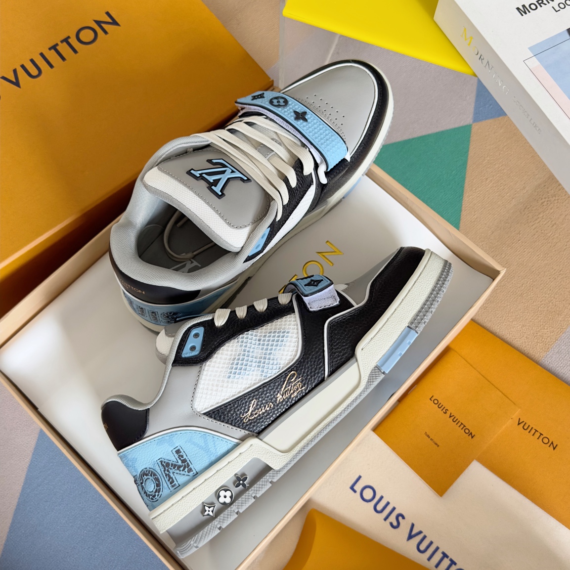 Louis Vuitton Male Board Shoes Breathable M-l-s