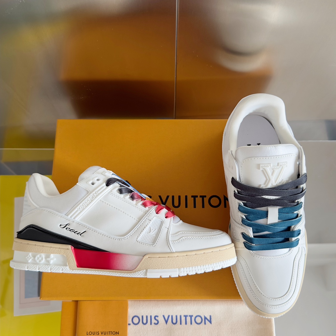 Louis Vuitton Male Board Shoes Breathable M-l-s