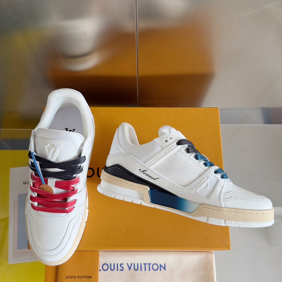 Louis Vuitton Male Board Shoes Breathable M-l-s