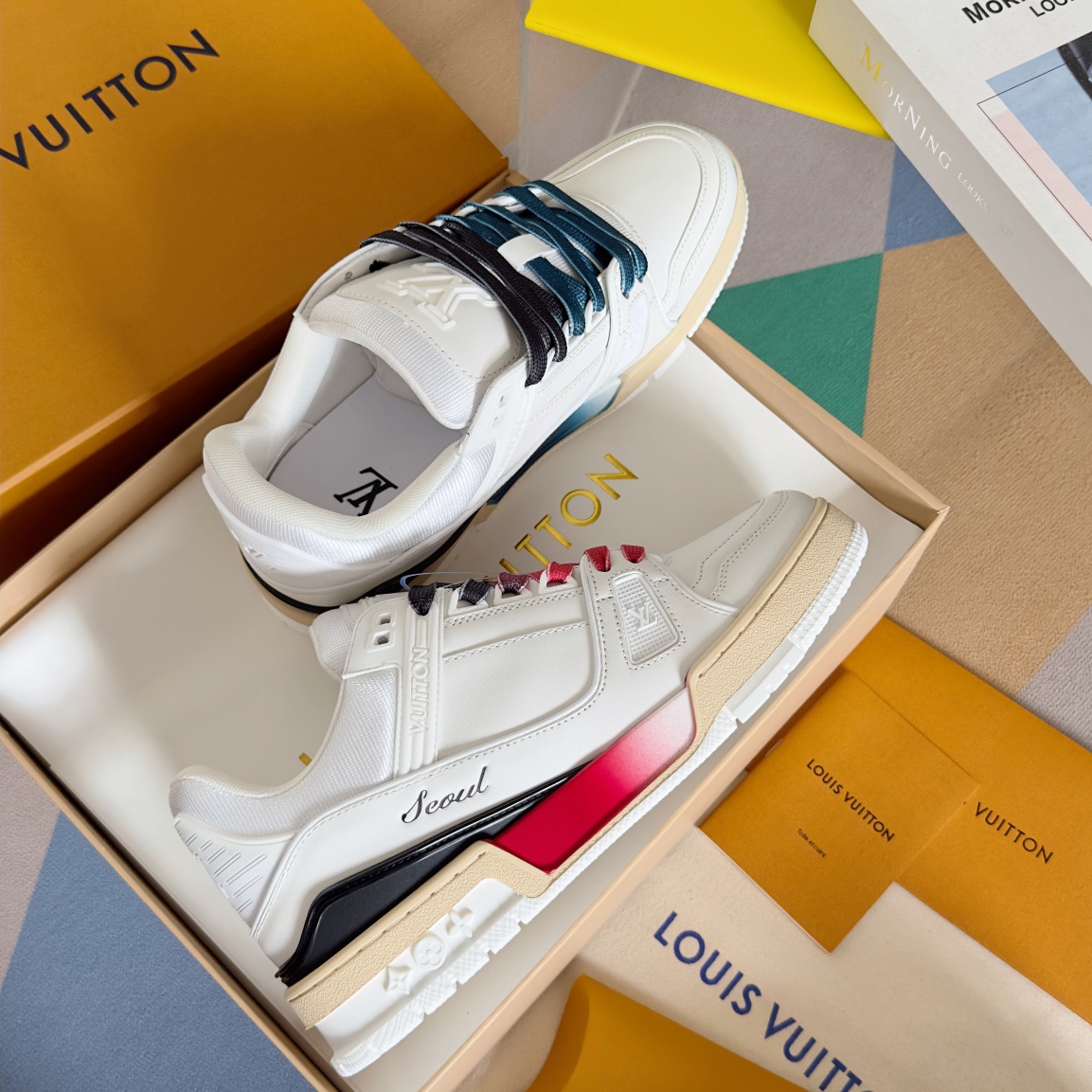 Louis Vuitton Male Board Shoes Breathable M-l-s
