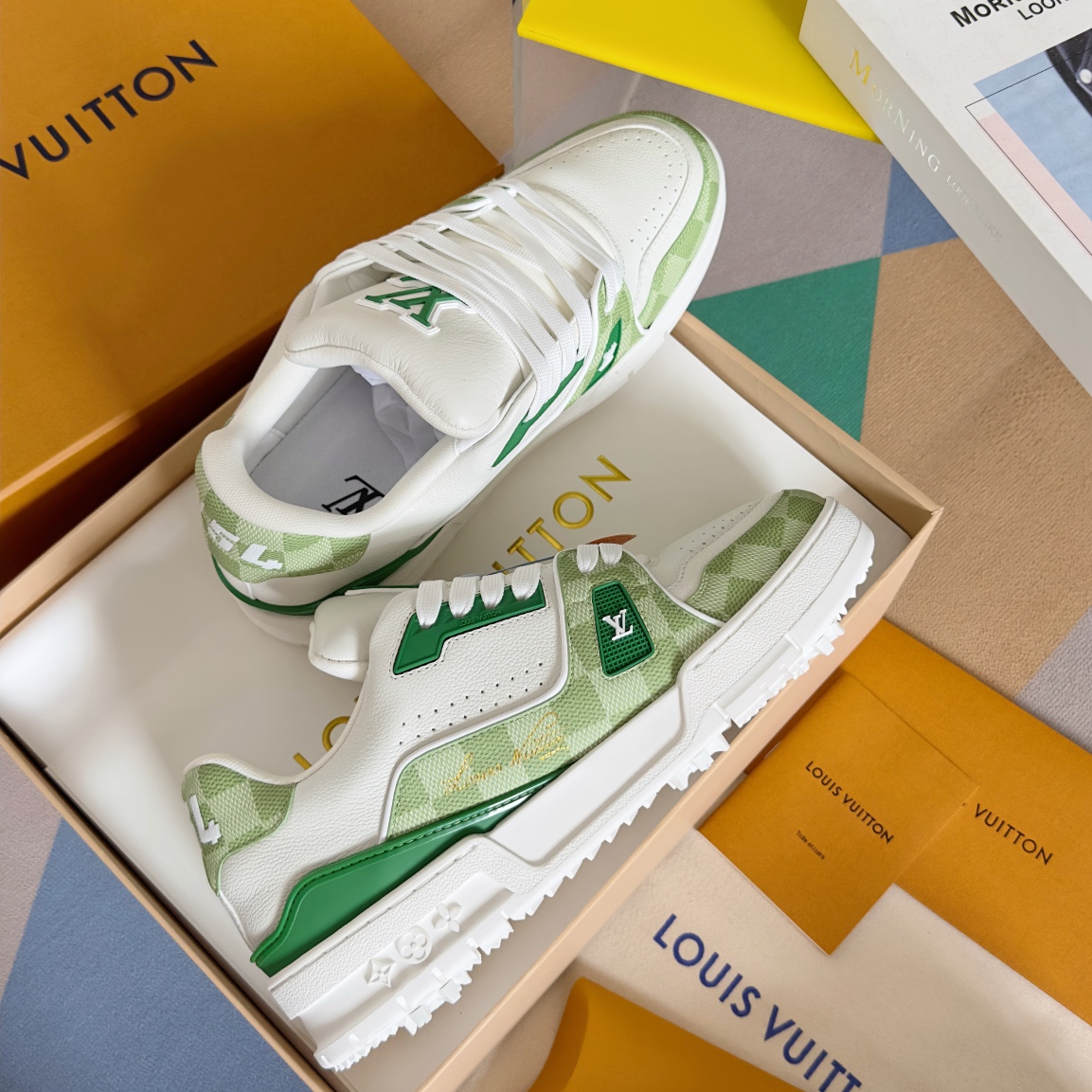 Louis Vuitton Male Board Shoes Breathable M-l-s