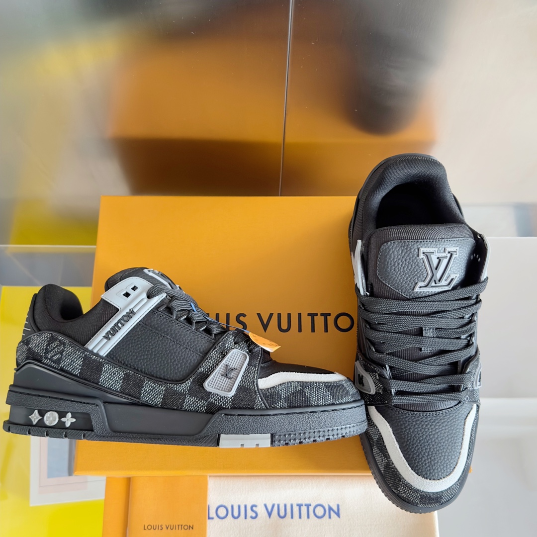 Louis Vuitton Male Board Shoes Breathable M-l-s