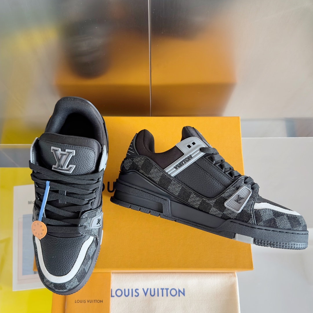 Louis Vuitton Male Board Shoes Breathable M-l-s