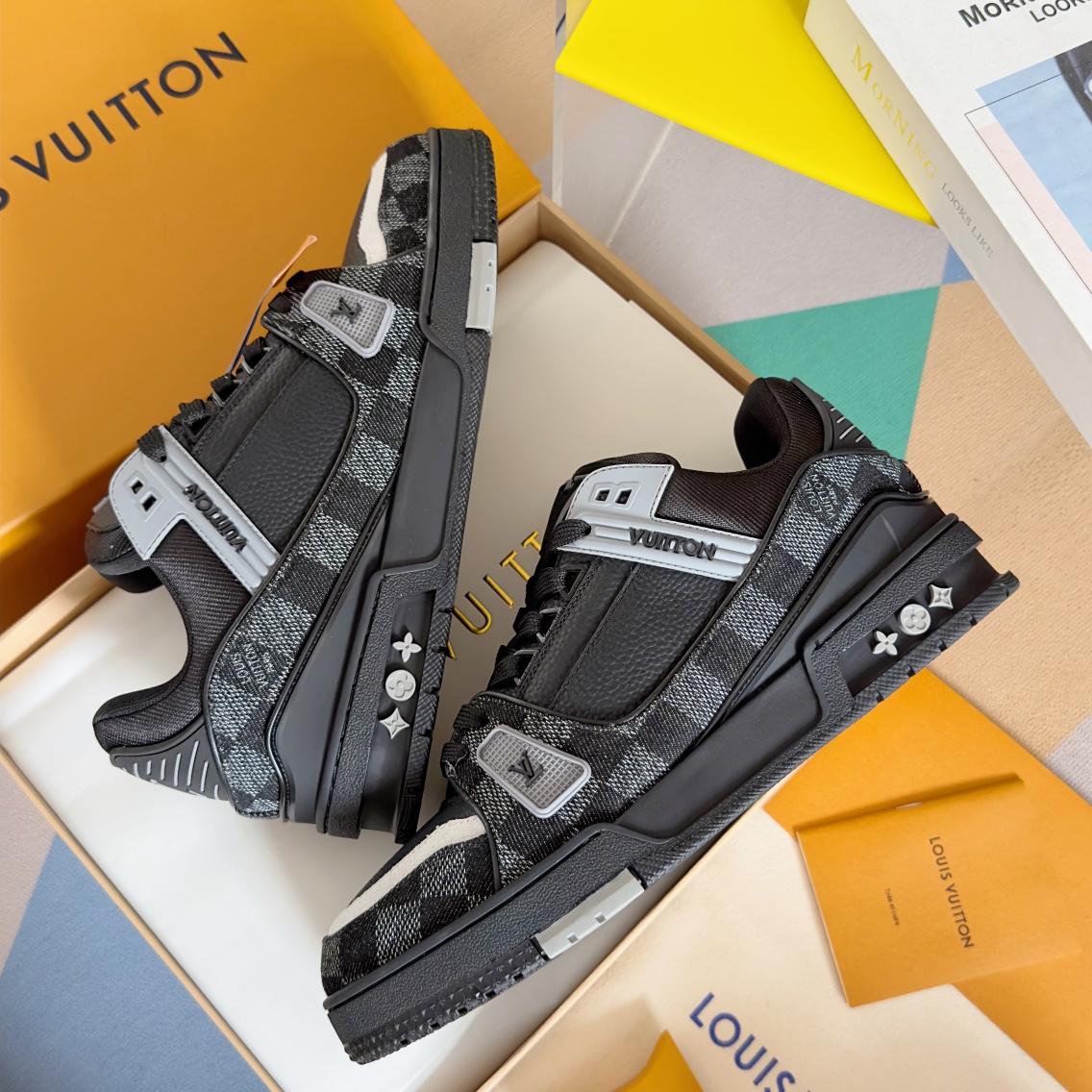 Louis Vuitton Male Board Shoes Breathable M-l-s