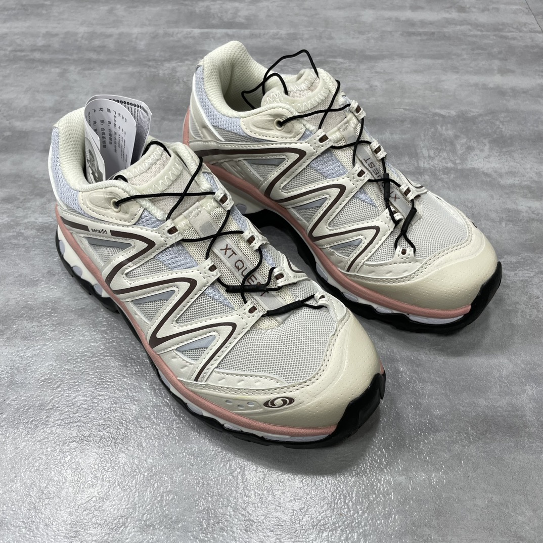 Adidas Salomon Running Shoes Pink M-l-s