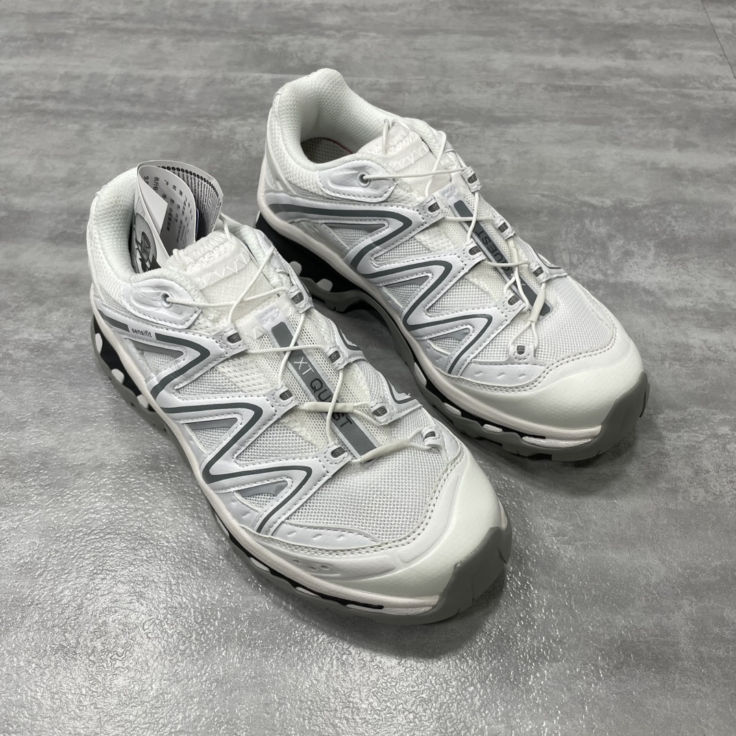 Adidas Salomon Running Shoes White M-l-s