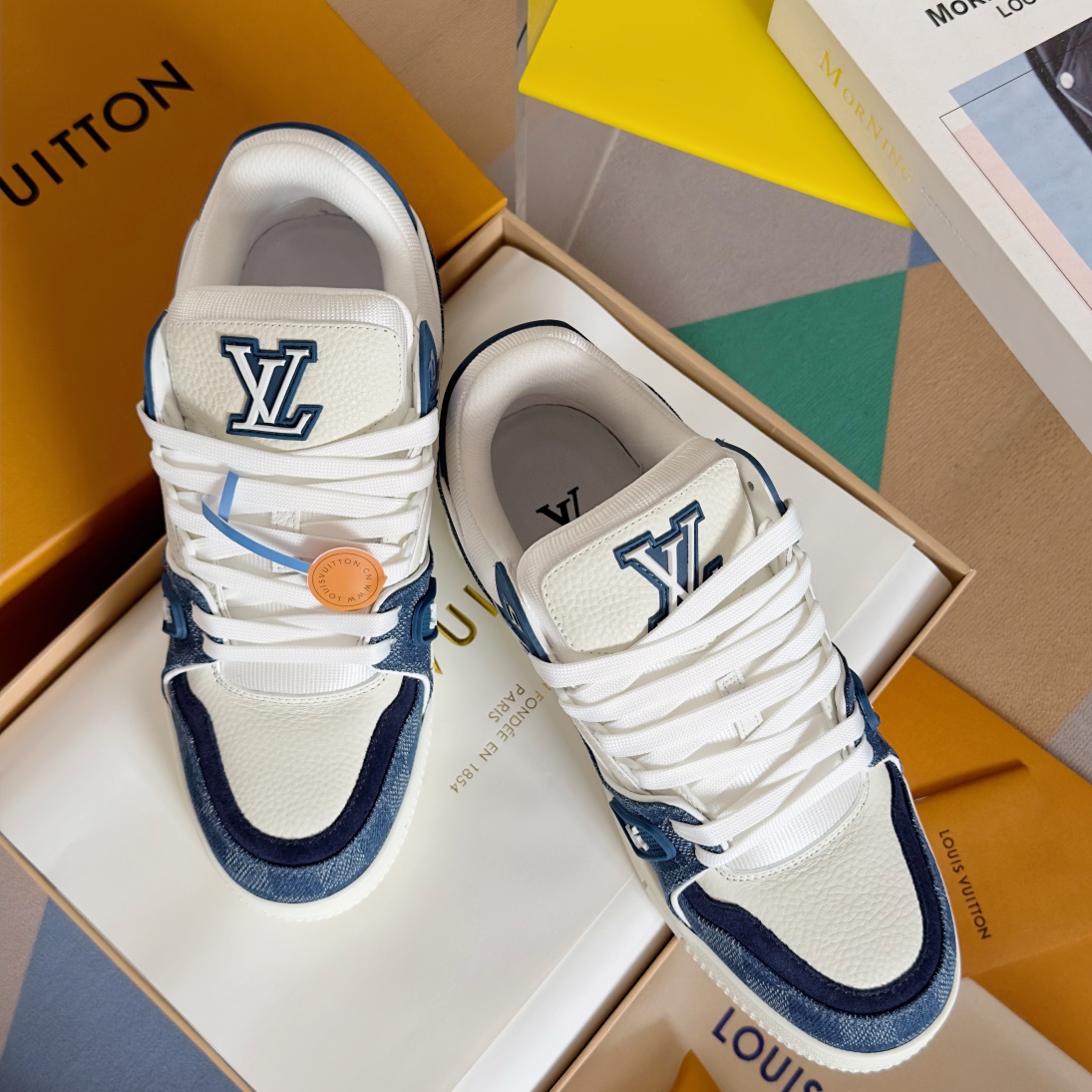 Louis Vuitton Male Board Shoes Breathable M-l-s