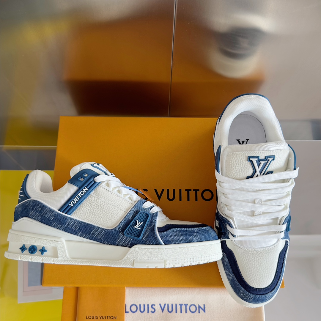 Louis Vuitton Male Board Shoes Breathable M-l-s
