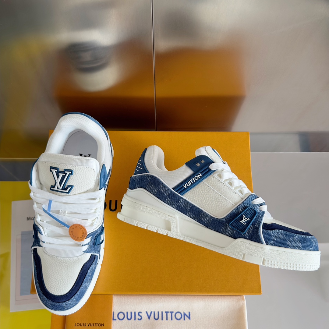 Louis Vuitton Male Board Shoes Breathable M-l-s