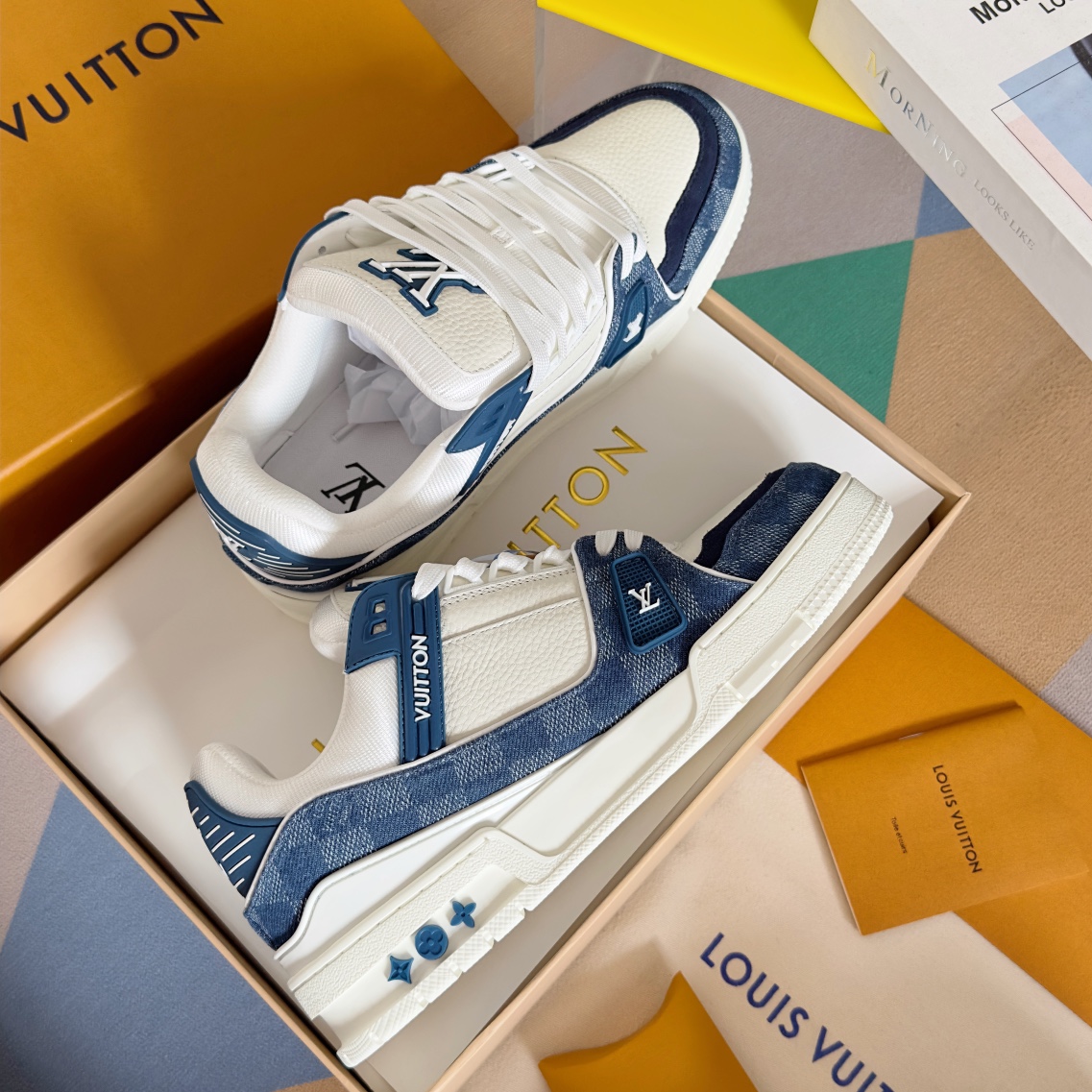 Louis Vuitton Male Board Shoes Breathable M-l-s