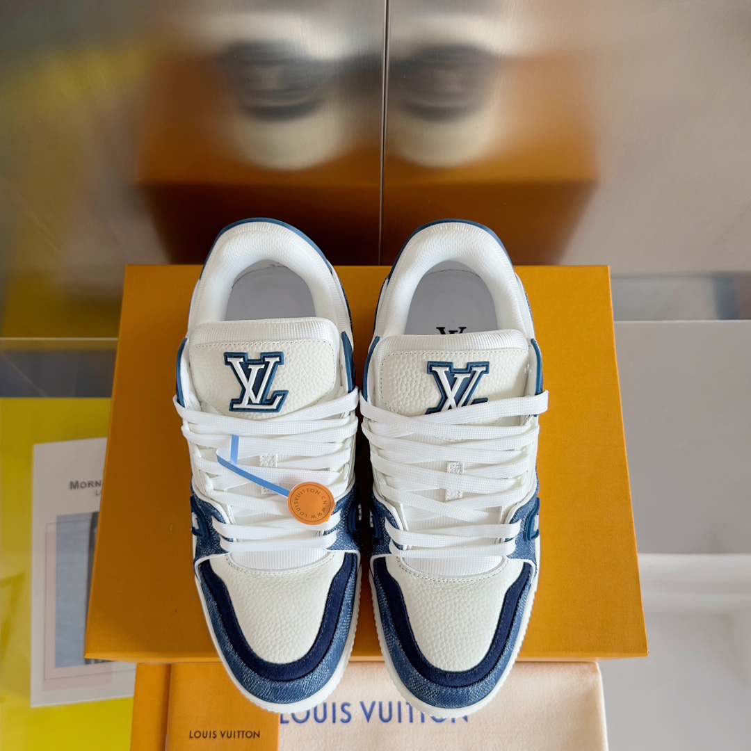 Louis Vuitton Male Board Shoes Breathable M-l-s