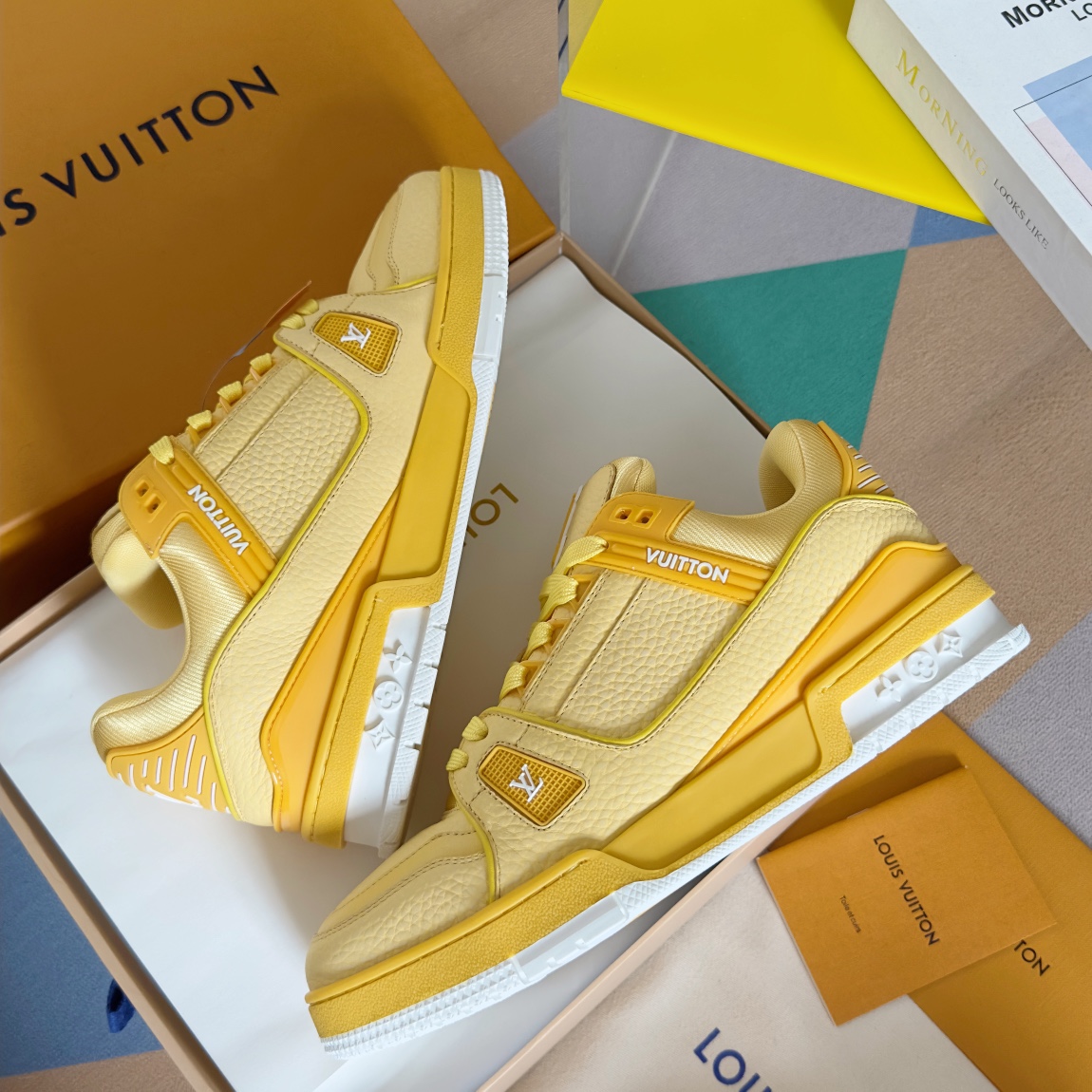 Louis Vuitton Male Board Shoes Breathable M-l-s