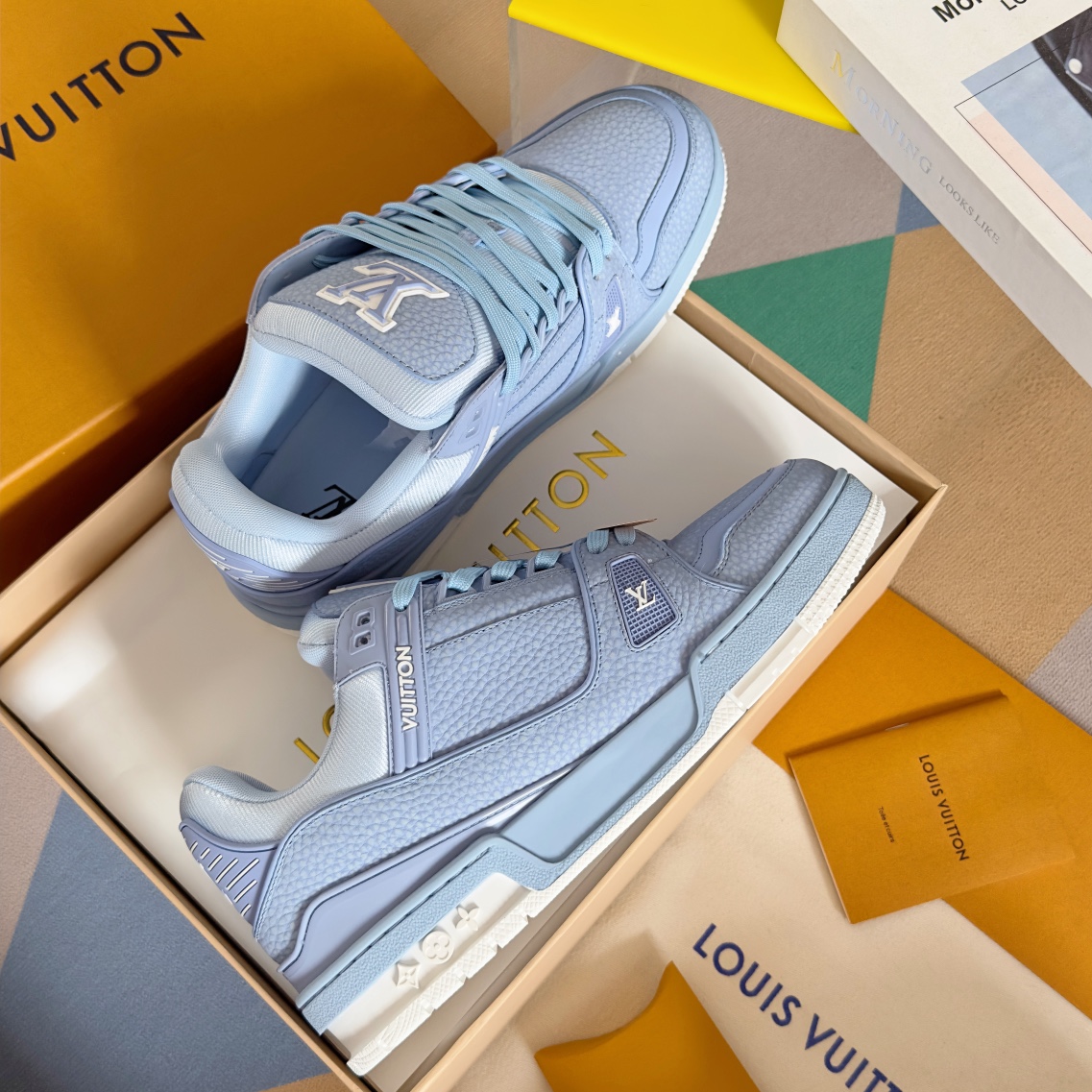 Louis Vuitton Male Board Shoes Breathable M-l-s