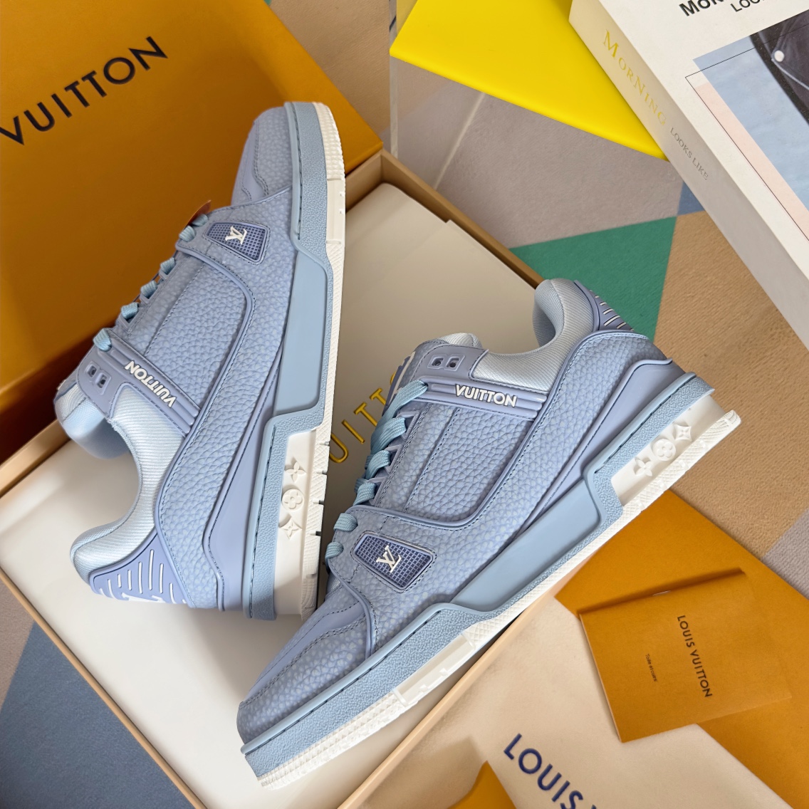 Louis Vuitton Male Board Shoes Breathable M-l-s