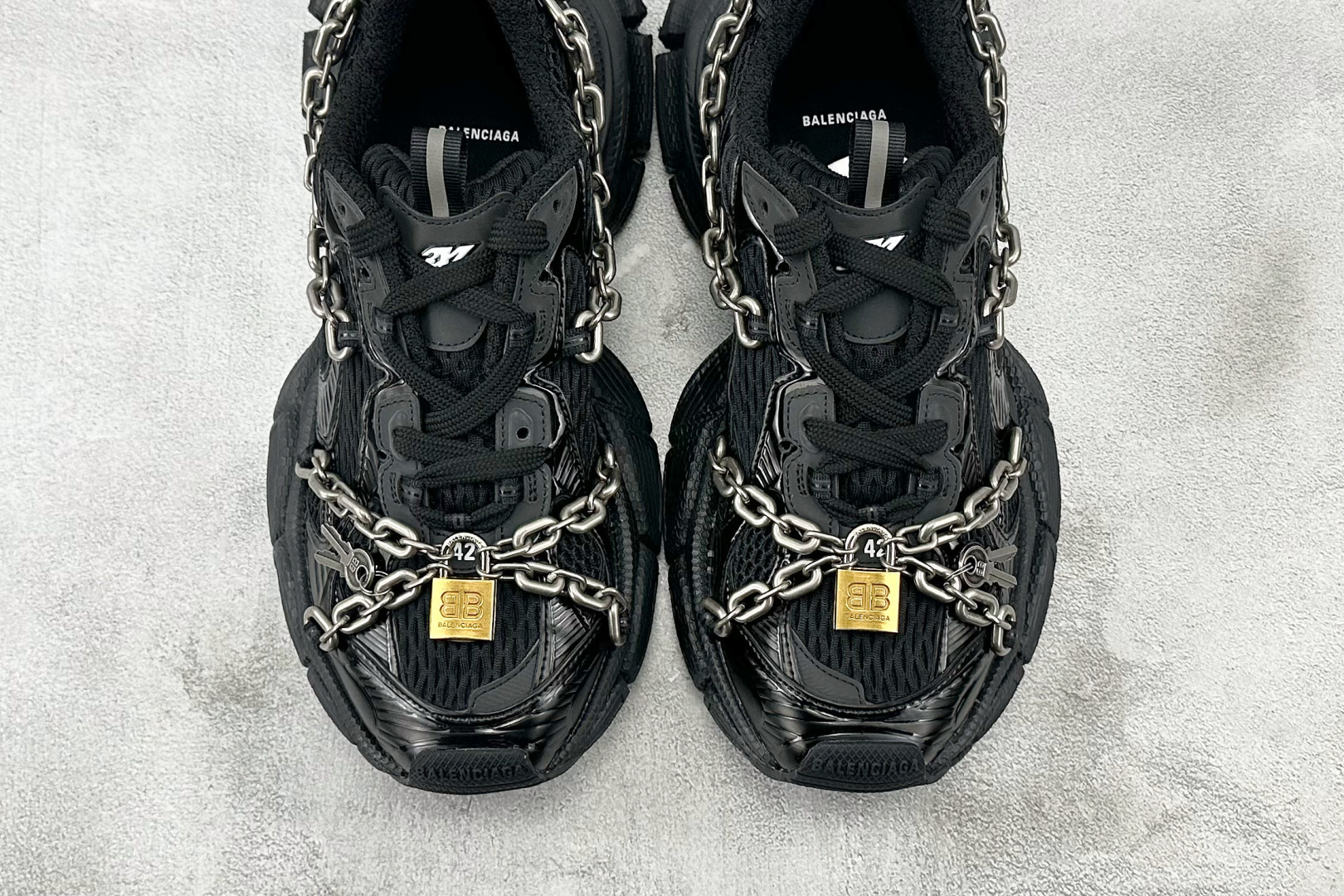 Balenciaga Basic Shoes Black L-xl
