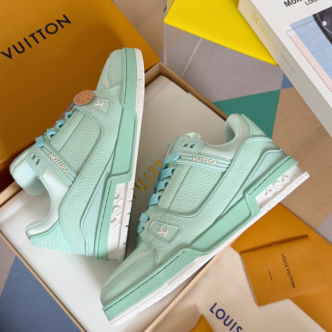 Louis Vuitton Male Board Shoes Breathable M-l-s