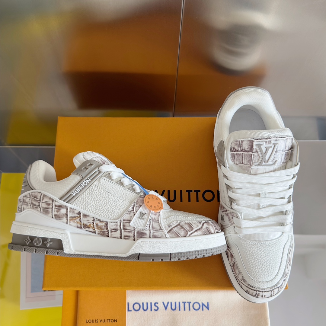 Louis Vuitton Male Board Shoes Breathable M-l-s
