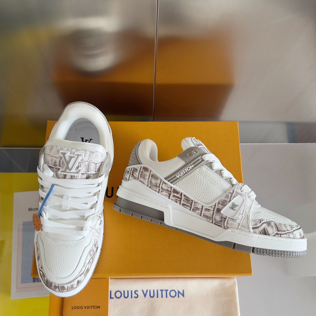 Louis Vuitton Male Board Shoes Breathable M-l-s
