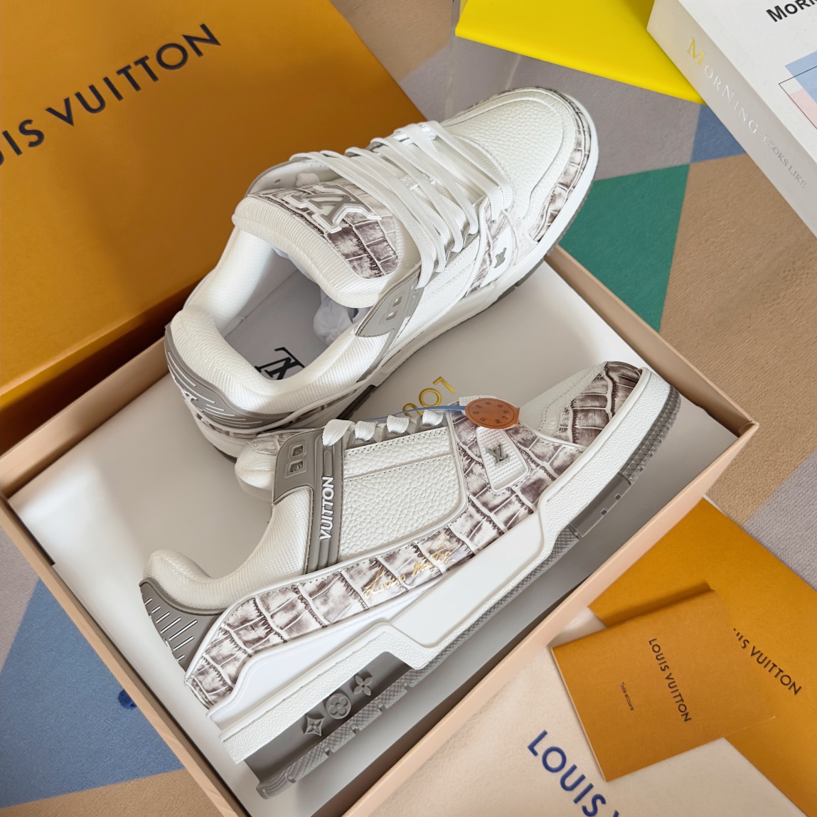 Louis Vuitton Male Board Shoes Breathable M-l-s