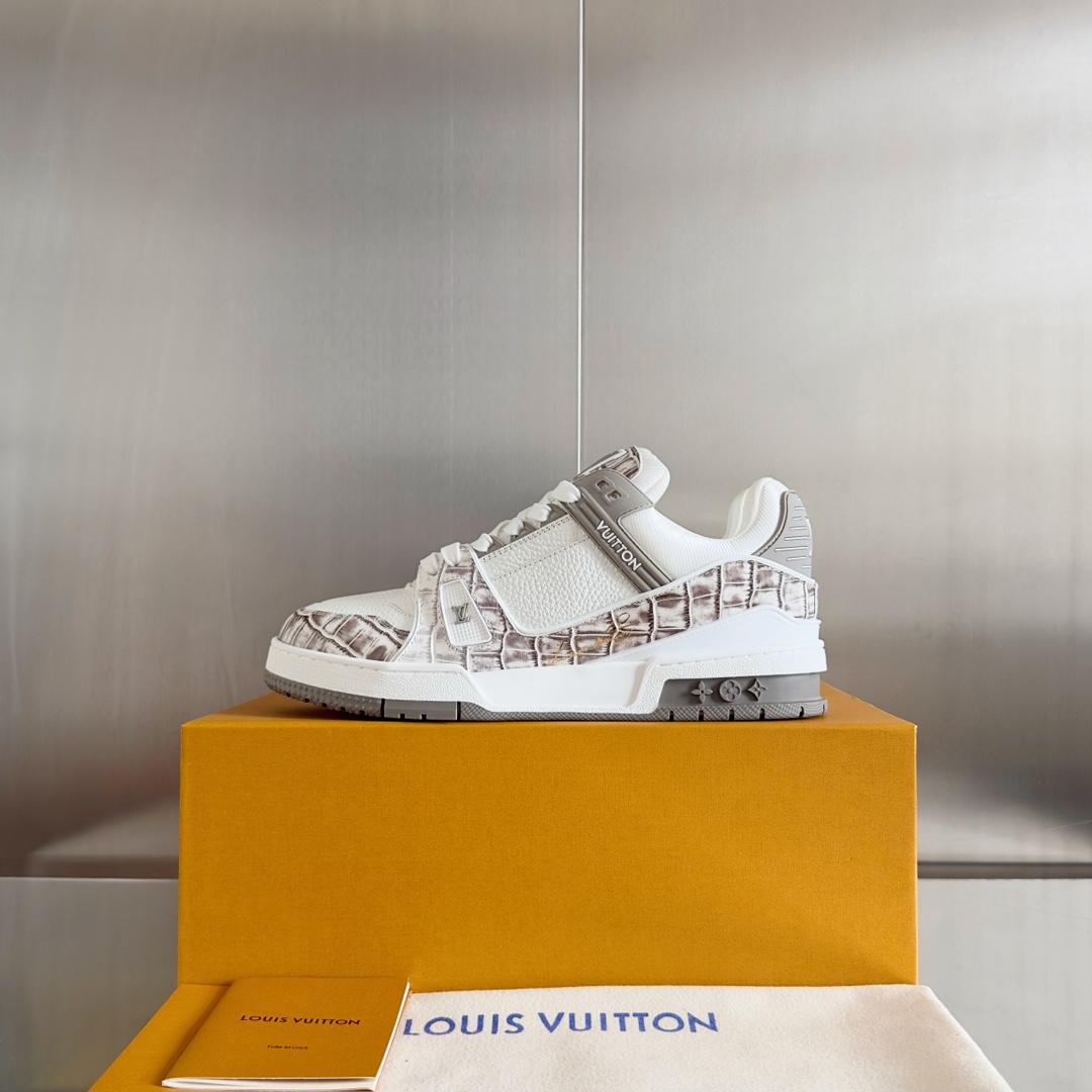 Louis Vuitton Male Board Shoes Breathable M-l-s