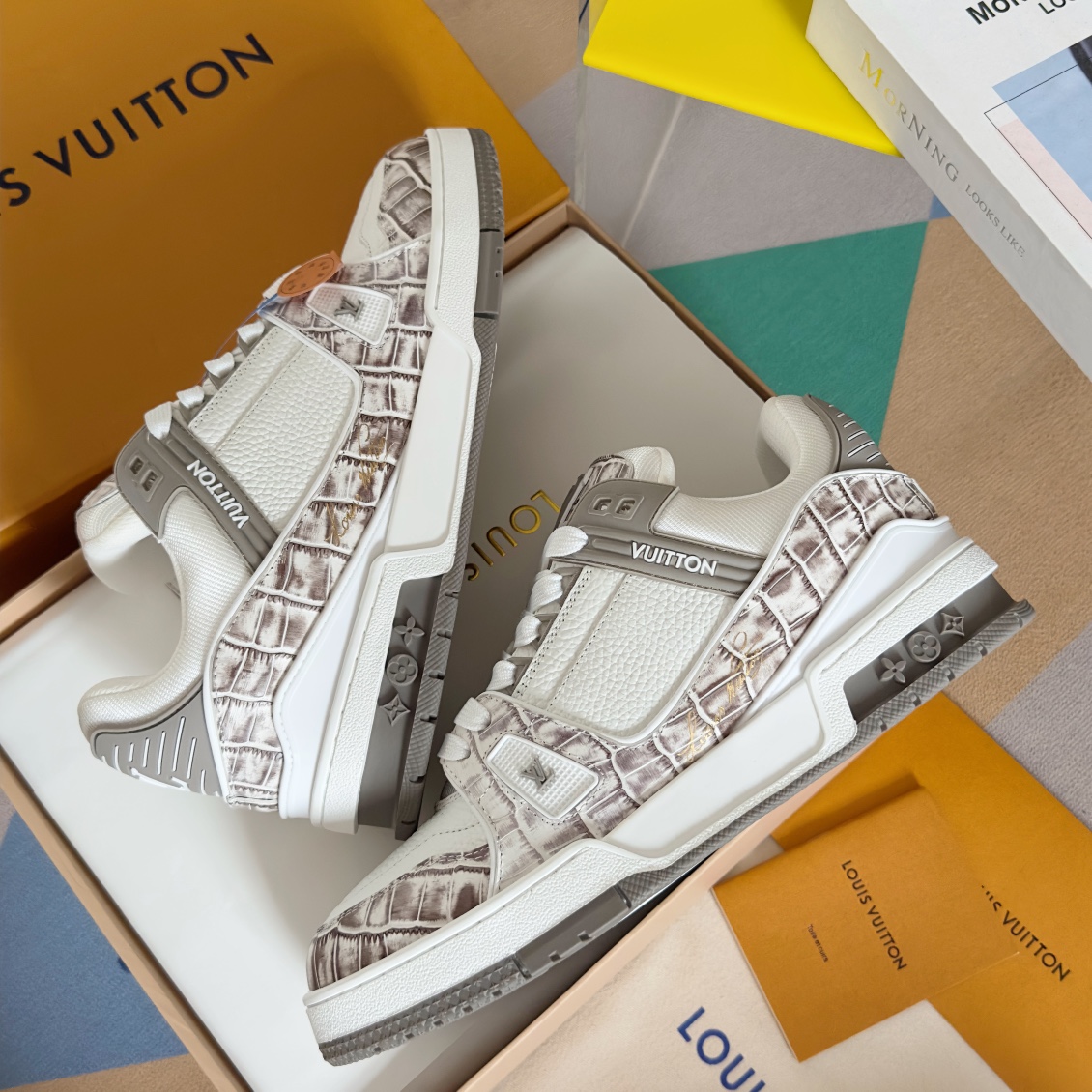 Louis Vuitton Male Board Shoes Breathable M-l-s