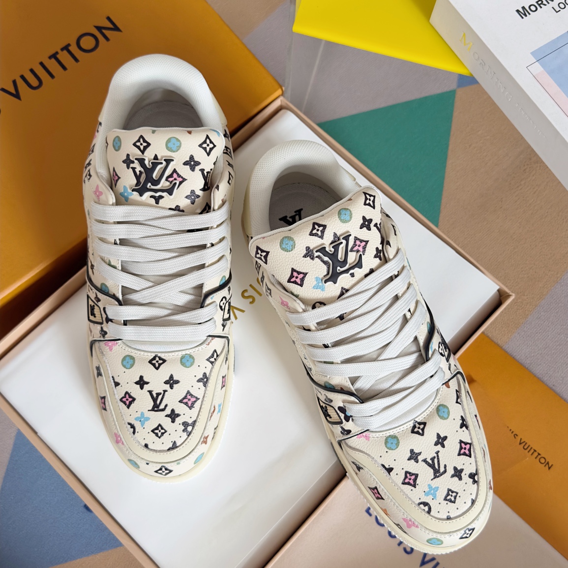 Louis Vuitton Male Board Shoes Breathable M-l-s