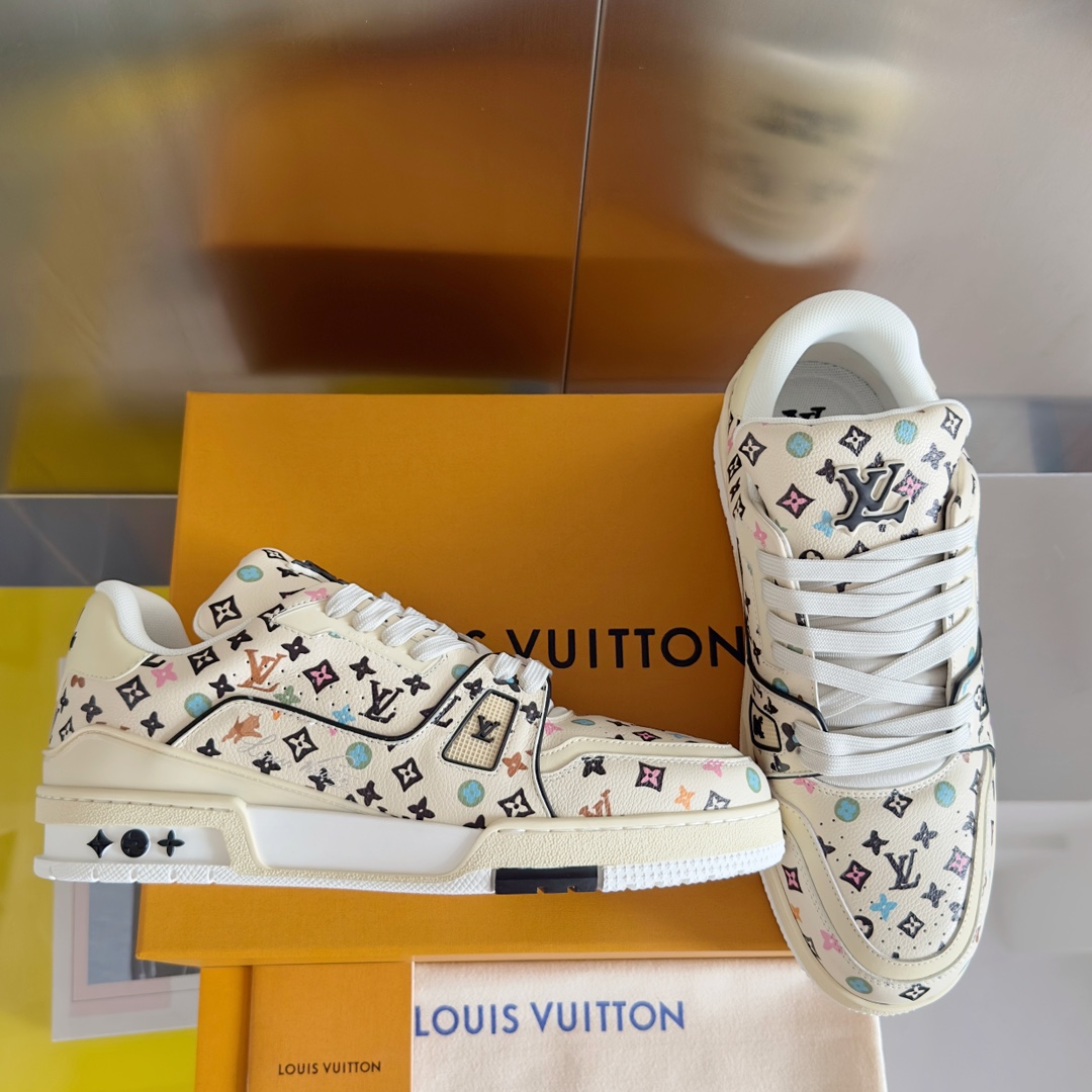 Louis Vuitton Male Board Shoes Breathable M-l-s