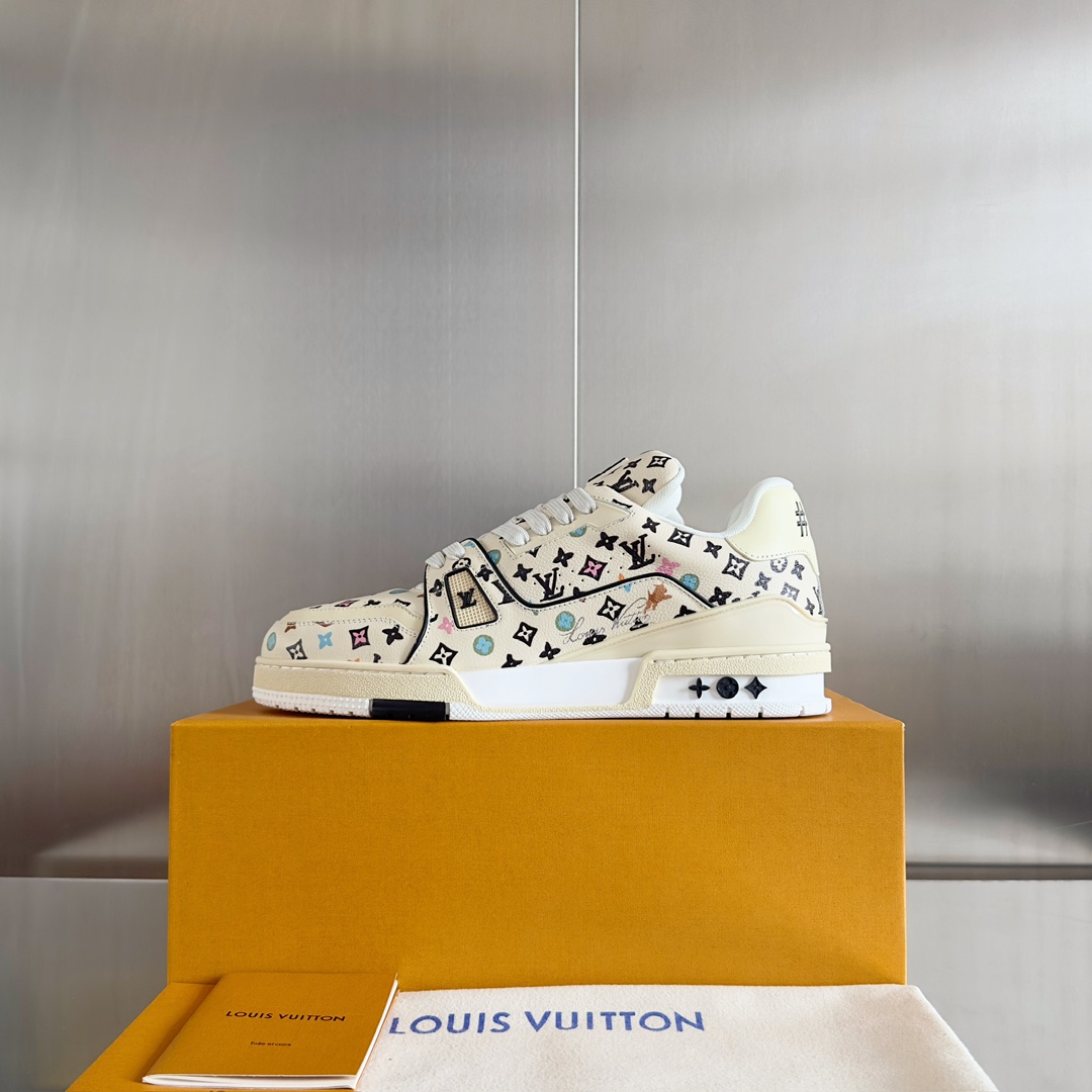 Louis Vuitton Male Board Shoes Breathable M-l-s