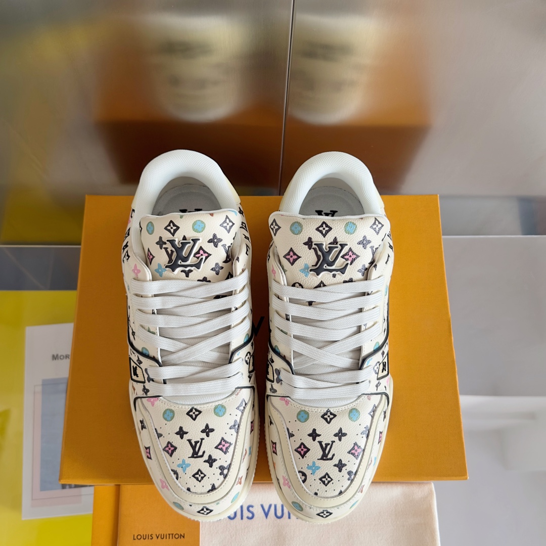 Louis Vuitton Male Board Shoes Breathable M-l-s