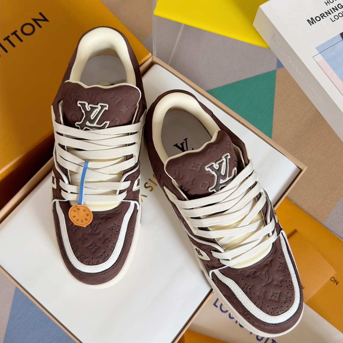 Louis Vuitton Male Board Shoes Breathable M-l-s