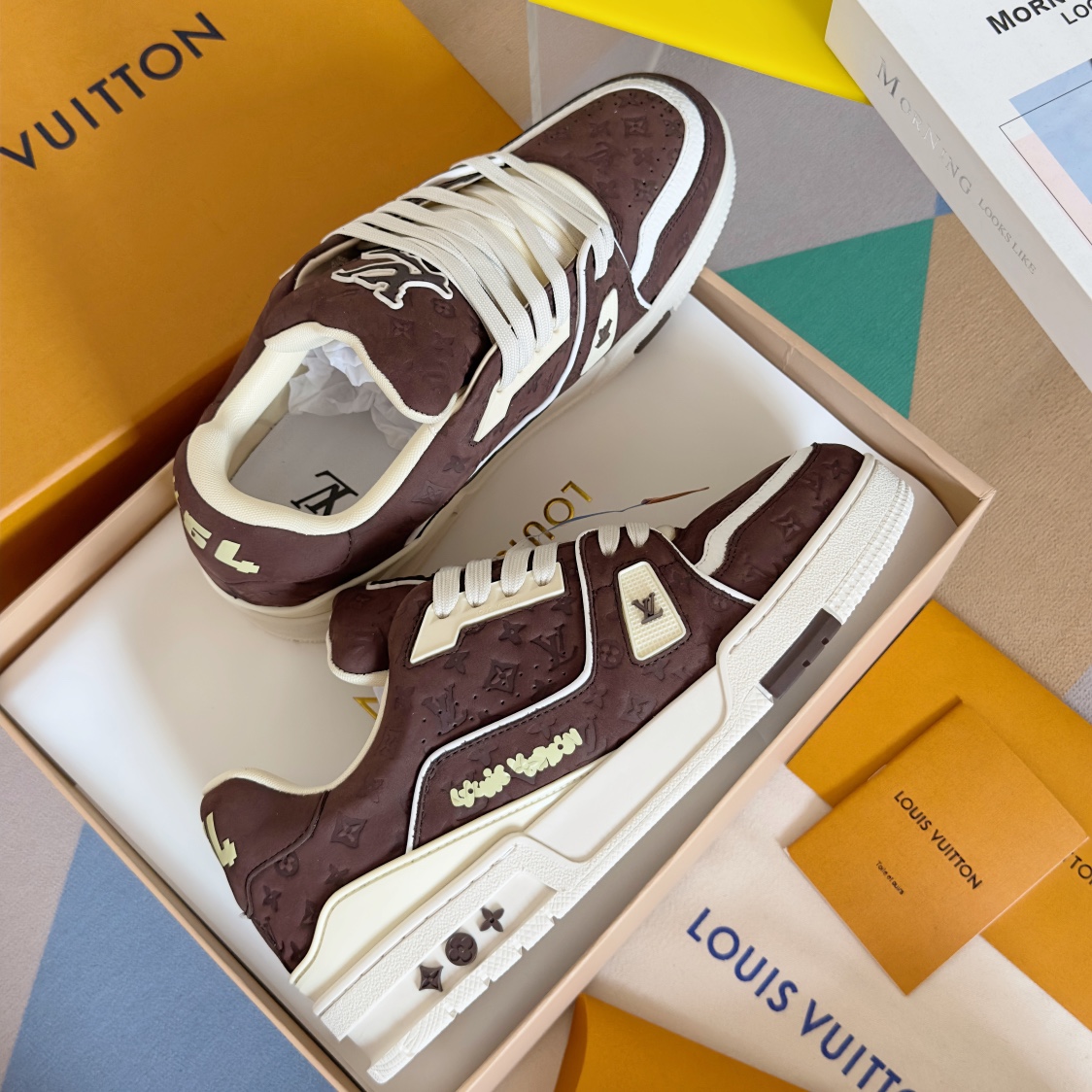Louis Vuitton Male Board Shoes Breathable M-l-s