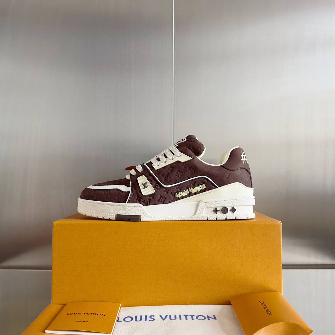 Louis Vuitton Male Board Shoes Breathable M-l-s