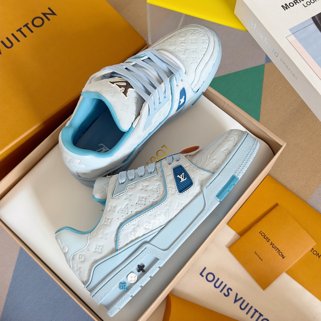 Louis Vuitton Male Board Shoes Breathable M-l-s