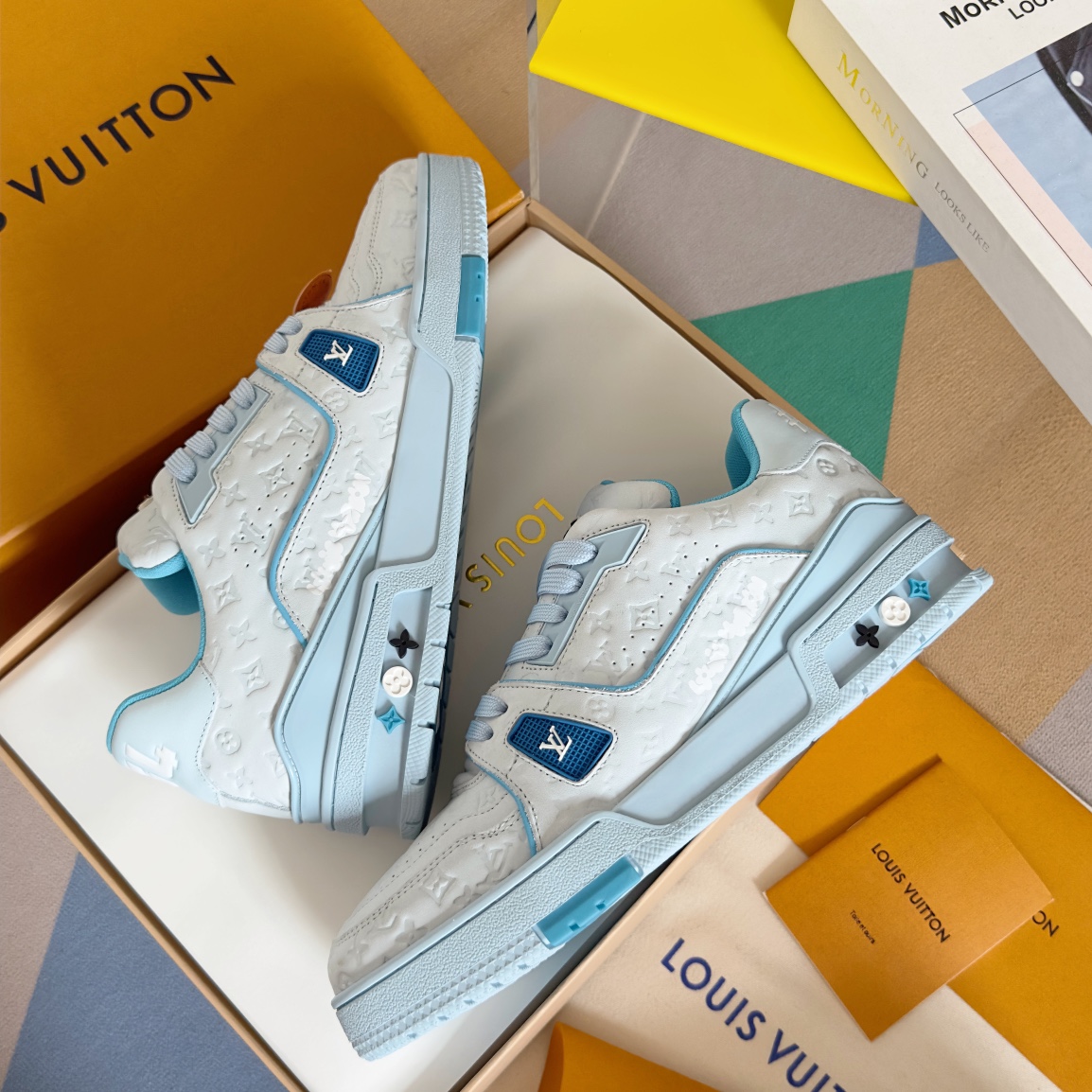 Louis Vuitton Male Board Shoes Breathable M-l-s