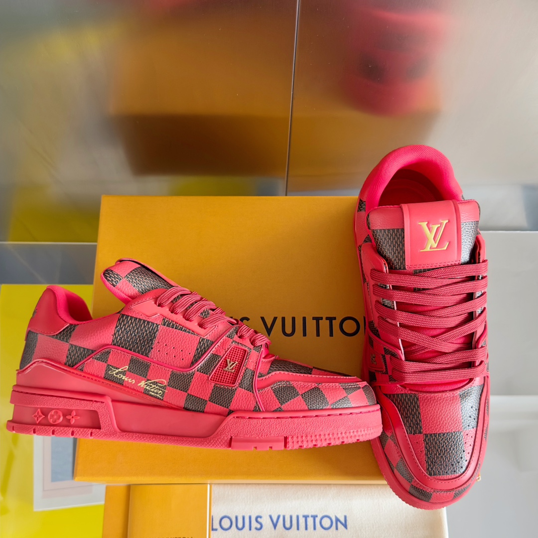 Louis Vuitton Male Board Shoes Breathable M-l-s
