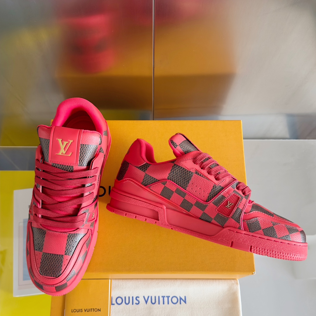 Louis Vuitton Male Board Shoes Breathable M-l-s