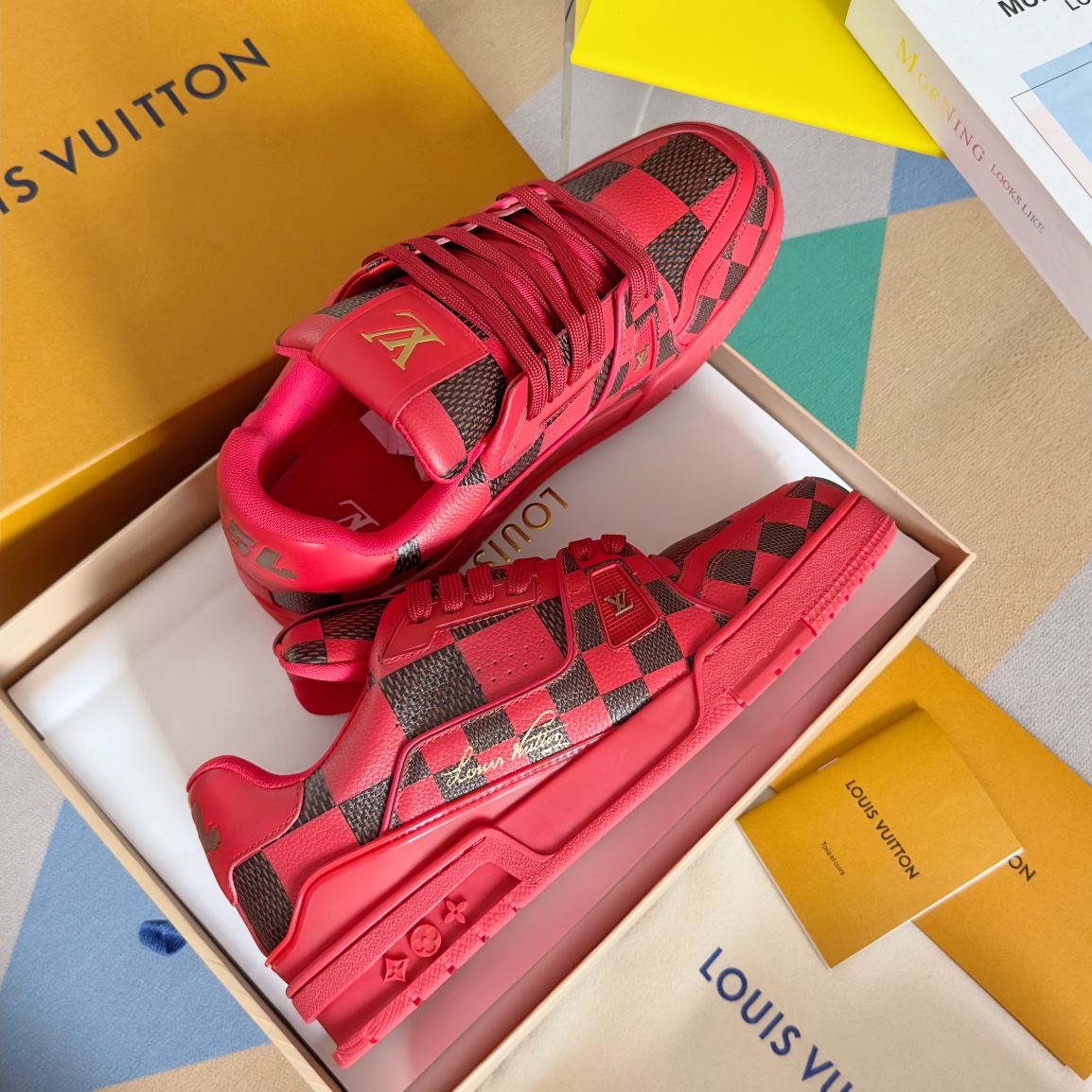 Louis Vuitton Male Board Shoes Breathable M-l-s