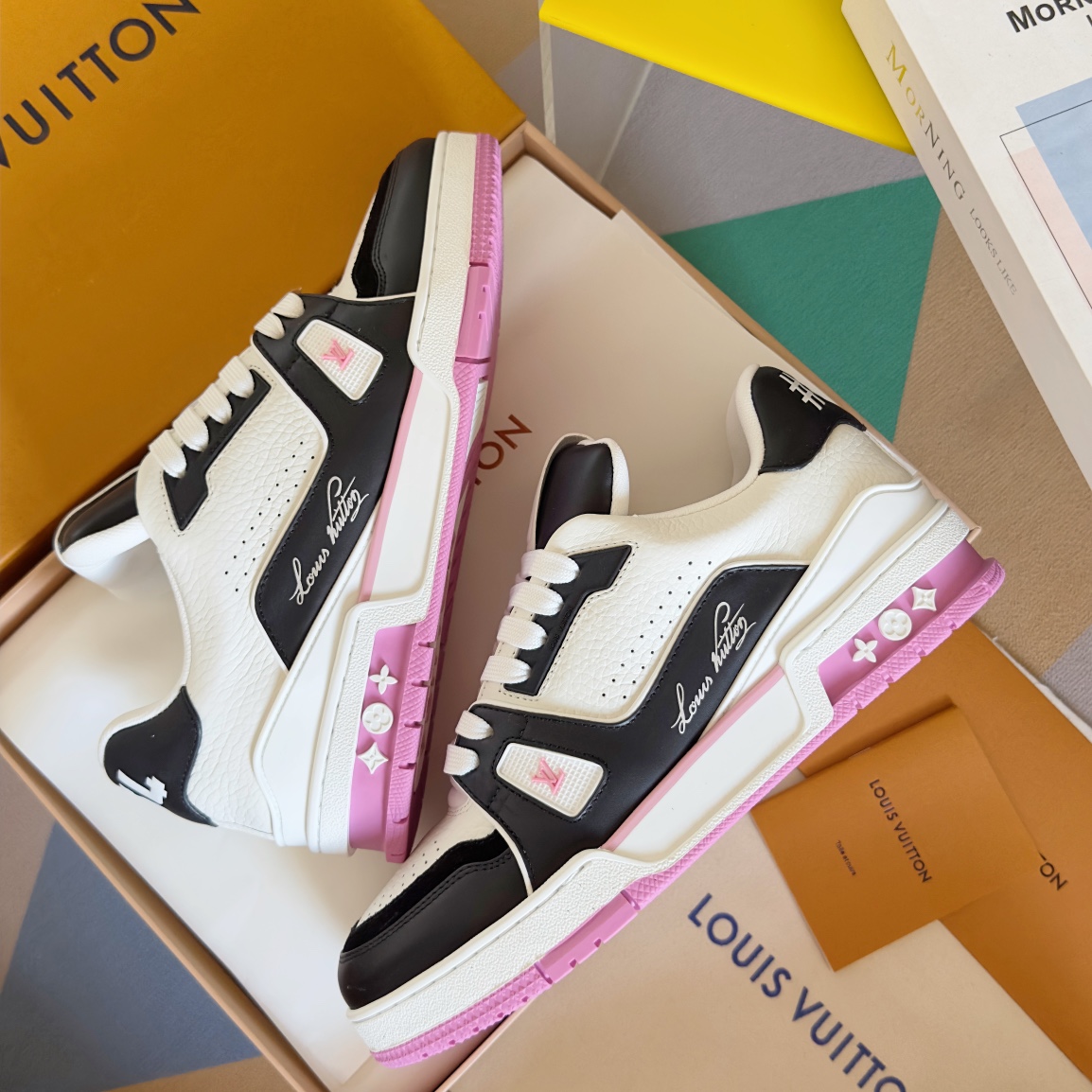 Louis Vuitton Male Board Shoes Breathable M-l-s