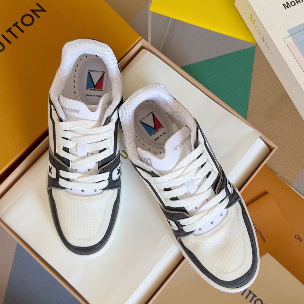 Louis Vuitton Male Board Shoes Breathable M-l-s