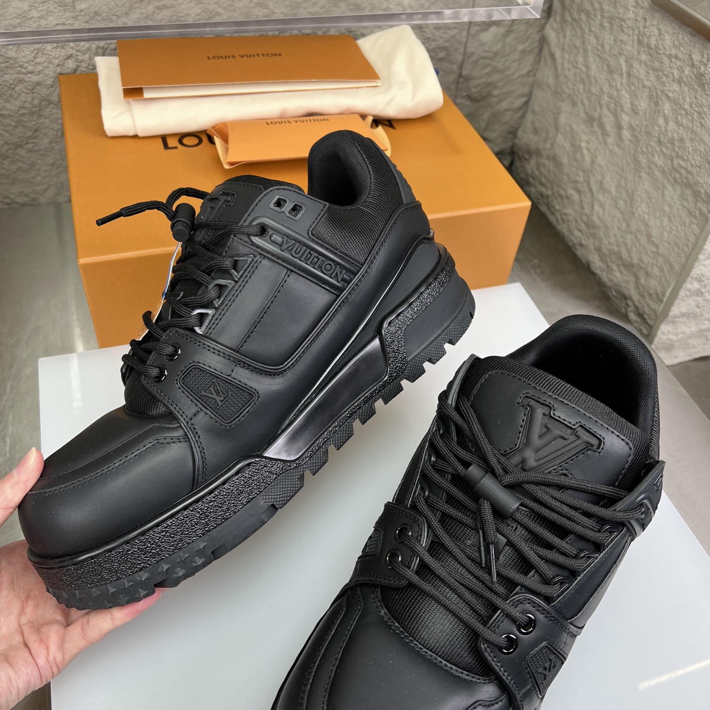 Louis Vuitton Male Board Shoes L