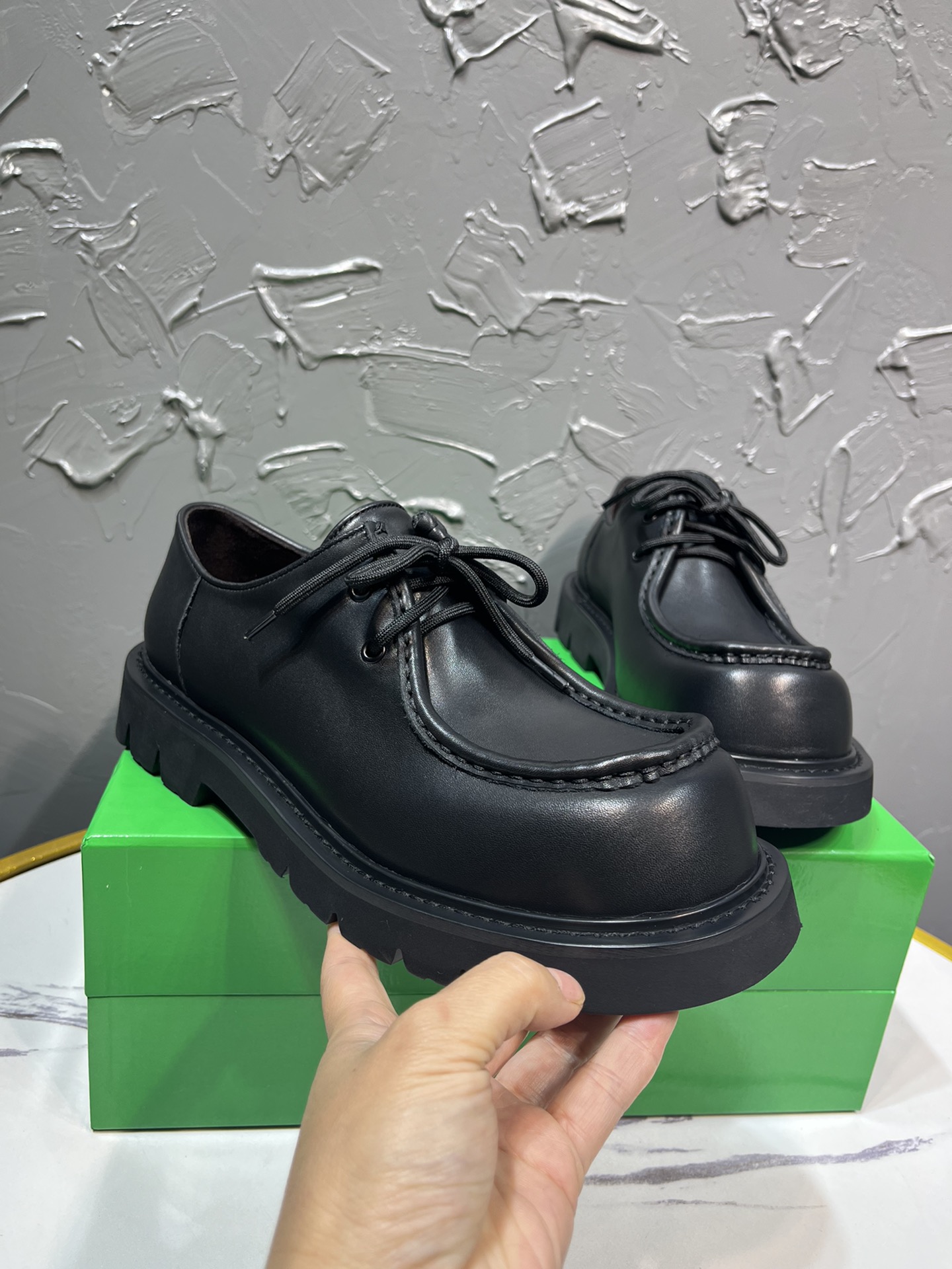 Leather Shoes Cow Leather 46-s