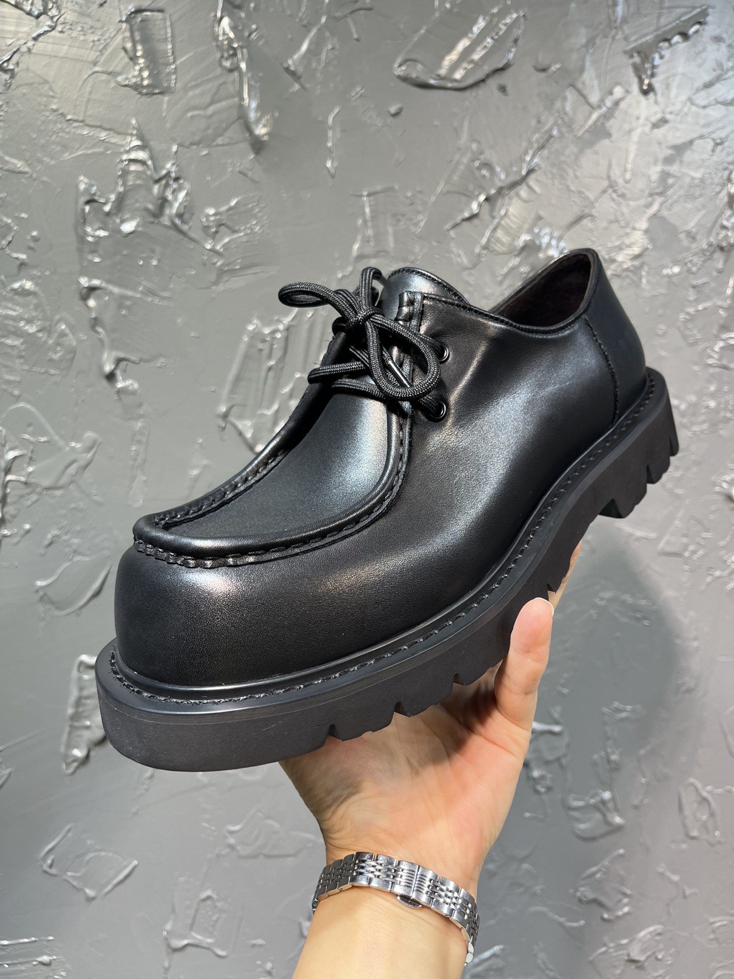 Leather Shoes Cow Leather 46-s