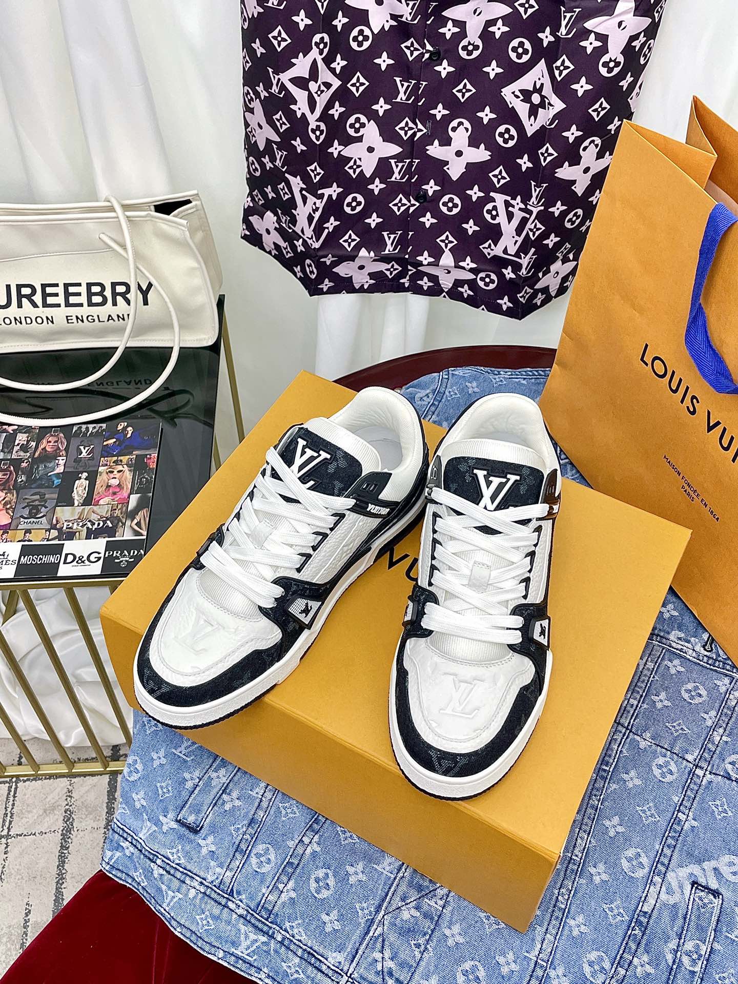 Louis Vuitton Basic Shoes Mesh L-s